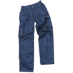Pro Work Trouser with Knee Pad Pockets 711 - NAVY