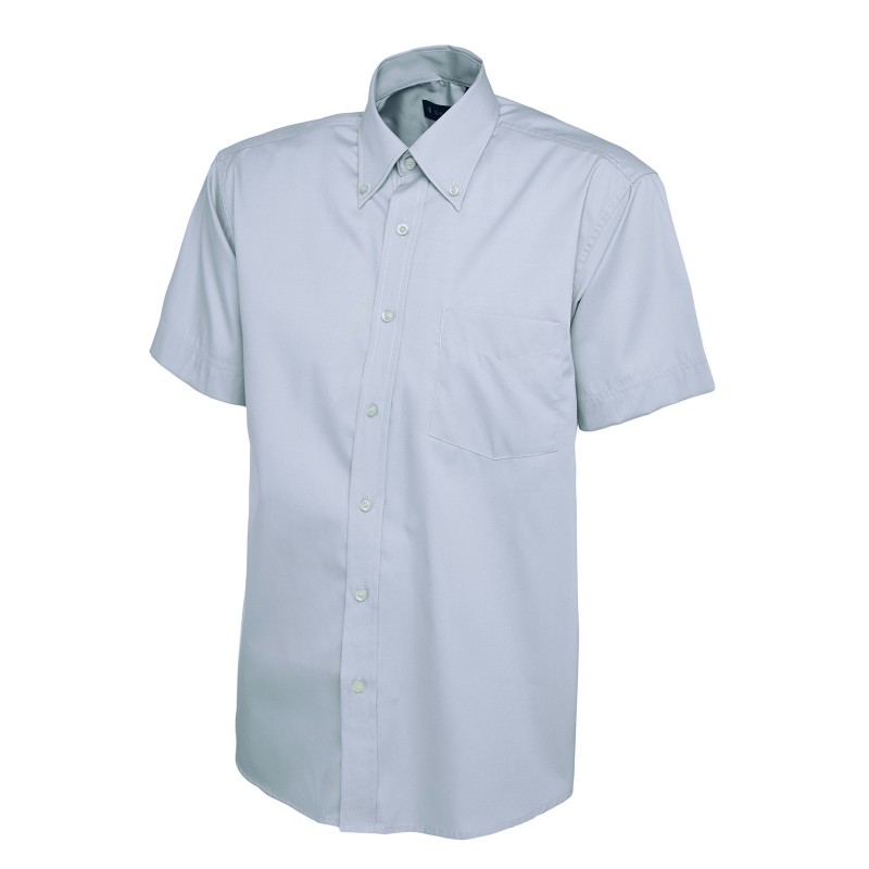 Oxford Short Sleeve Shirt - PALE BLUE