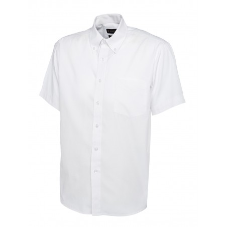 Oxford Short Sleeve Shirt - WHITE