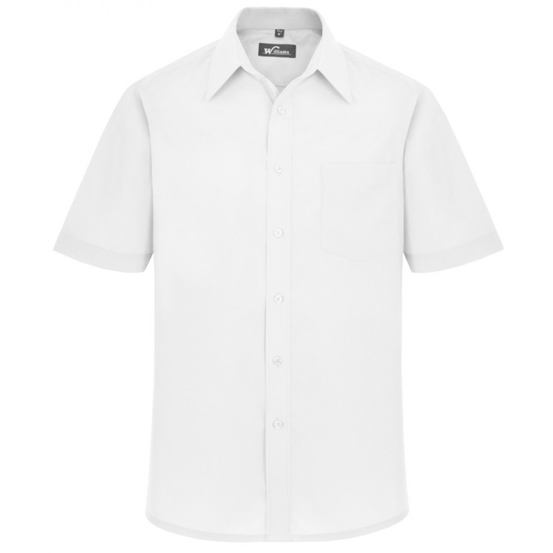 Standard Classic Short Sleeve Shirt - WHITE