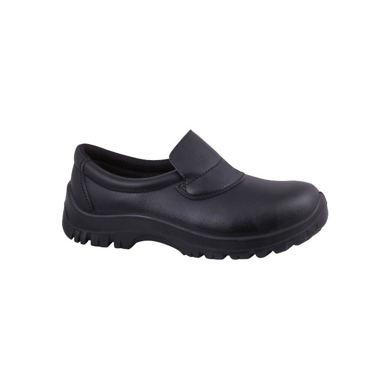 Slip on Hygiene S2 Safety Shoe - BLACK