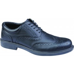 Delta Plus Richmond S1 SRC Leather Shoe - BLACK