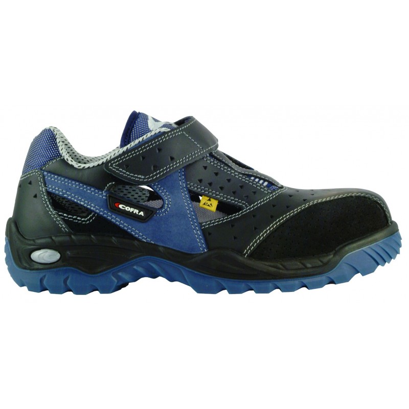 Cofra Jungle ESD S1 Safety Trainer - BLUE/BLACK