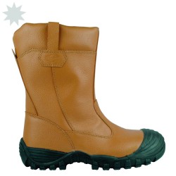 Cofra Castle Cold Protection  Furlined S3 Safety Rigger Boot - TAN