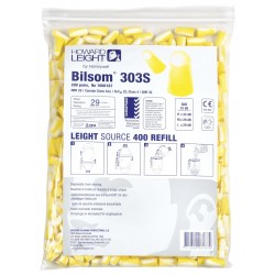Howard Leight Bilson 303S Uncorded Foam Plug Refill x 200 Pairs - SNR 33dB