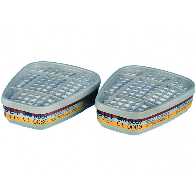 3M 6057 ABE1 Filters x 2