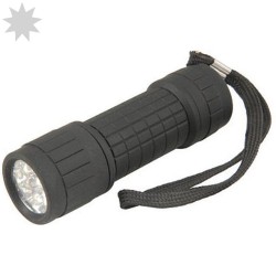 Compact Torch with Rubber Grip - Mercury TR09R