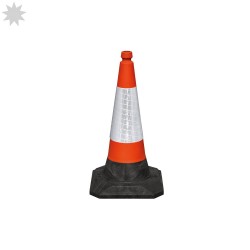 75cm 2 Piece Traffic Cone