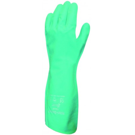 Showa 730 Full Coated Nitrile Glove - GREEN