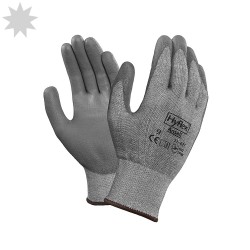 Ansell Hyflex 11-627 PU Palm Coated Grip Glove - GREY