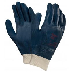Ansell Hylite 47-402 Nitrile Coated Glove - NAVY