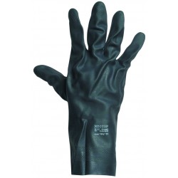 Ansell Neotop 29-500 Fully Coated Latex Glove - BLACK