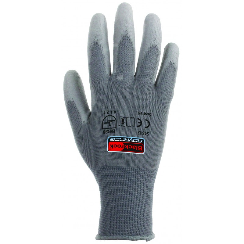 Blackrock Smart-Touch PU Grip Glove - GREY