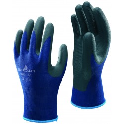 Showa 380 Palm Coated Foam Nitrile Glove - NAVY