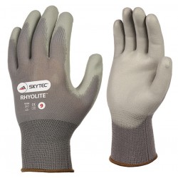 Skytec Rhyolite PU Coated Glove x 3 Pairs - GREY