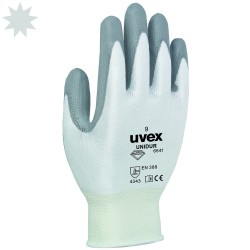 Uvex Unidur 6641 Cut Level 3 PU Palm Coated Glove - GREY