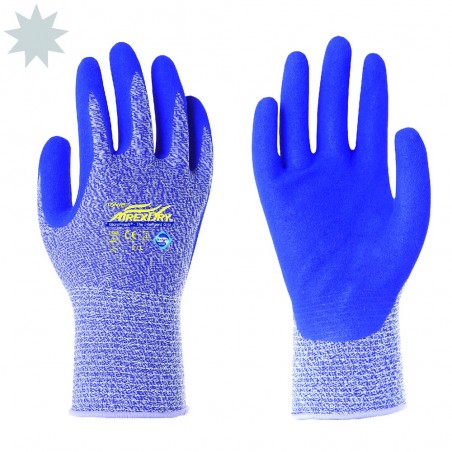Towa Airexdry Nitrile Palm Coated Glove - BLUE