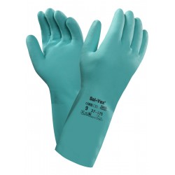 Ansell Solvex 37-675 Chemical Resistant Nitrile Glove x 1 Pair - GREEN