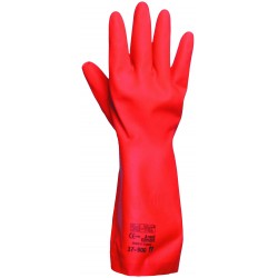 Ansell Solvex 37-900 Fully Coated Nitrile Glove - RED