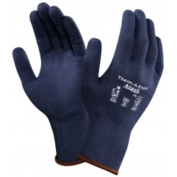 Ansell Therm-A-Knit 78-101 Thermal Knitted Gloves x 1 Pair - NAVY