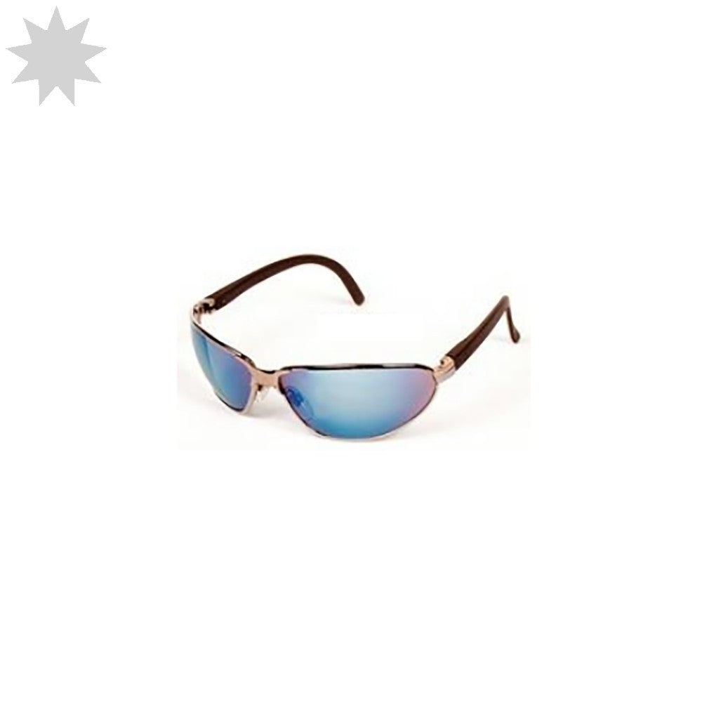 Ultimo Safety Glasses - Blue Mirror