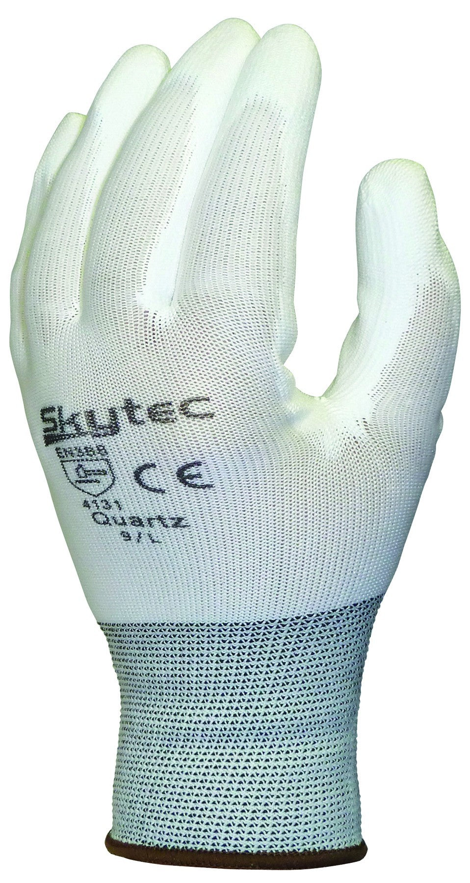 Skytec Quartz PU Palm Coated Glove - WHITE