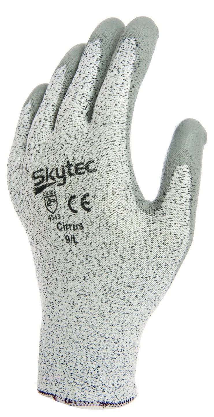 Skytec Cirrus Cut Level 3 PU Palm Coated Glove