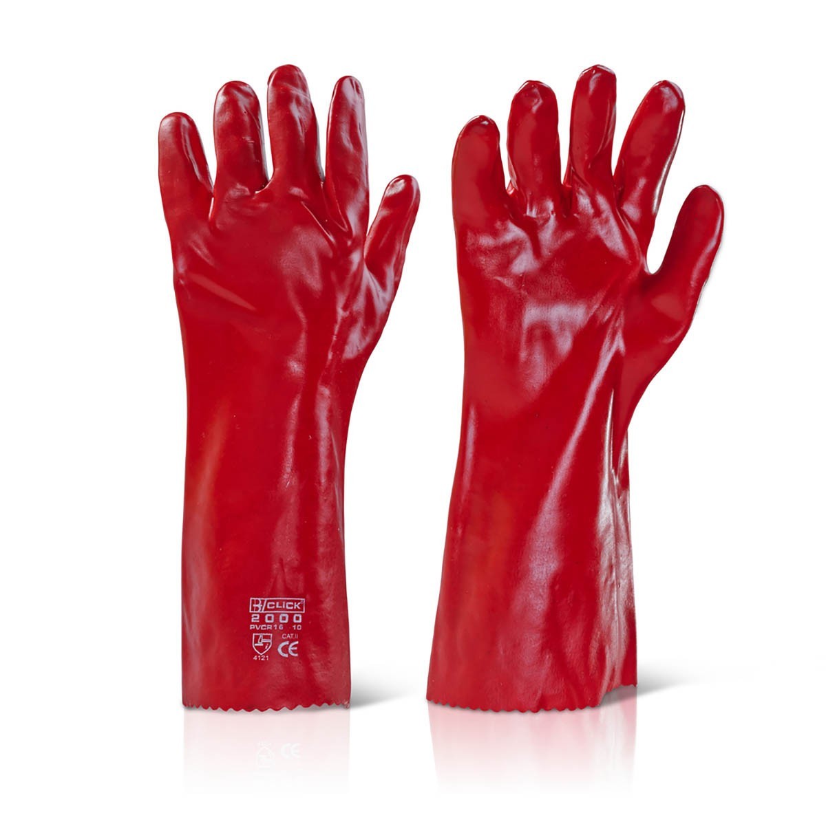 Beeswift Open Cuff PVC Gauntlet 16 Inch PVCR16